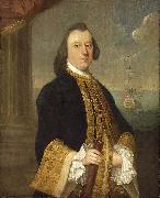 Jeremiah Theus Captain John Reynolds oil painting reproduction
